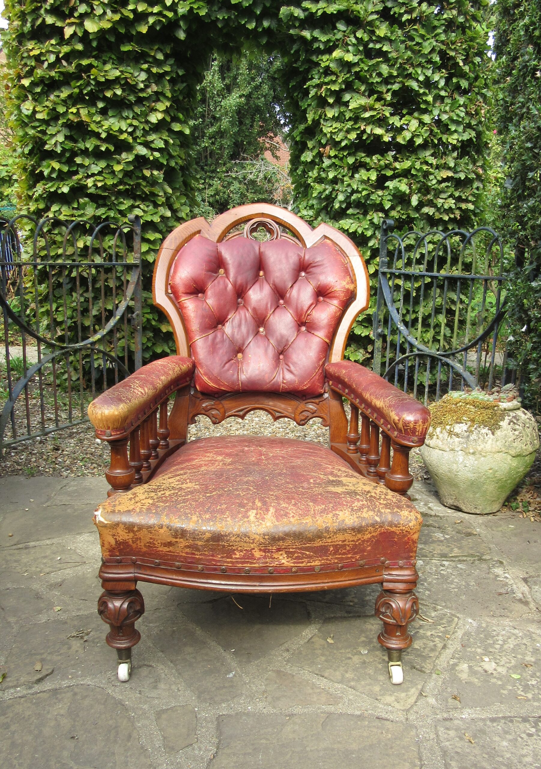 Victorian library chair discount
